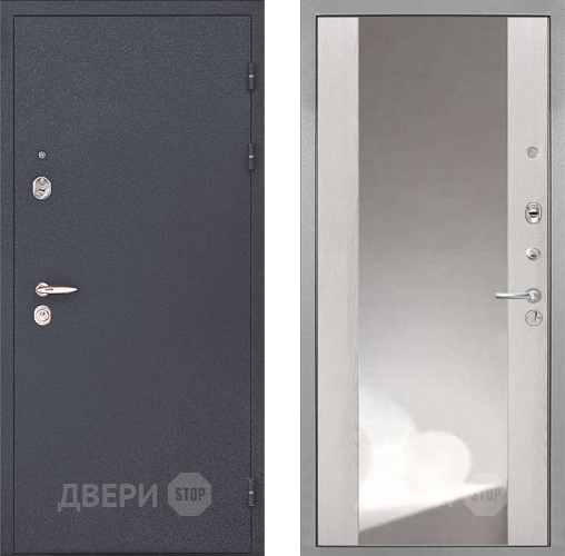 Дверь Интекрон (INTECRON) Колизей ФЛЗ-516 Зеркало Сосна белая в Серпухове