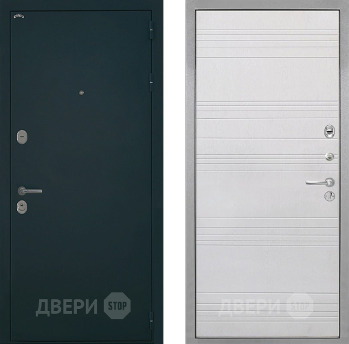 Дверь Интекрон (INTECRON) Греция ФЛ-316 Белый ясень в Серпухове