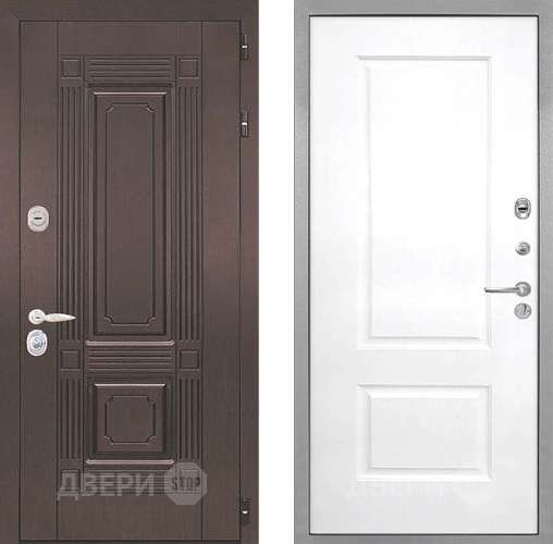 Входная металлическая Дверь Интекрон (INTECRON) Италия Альба Роял Вуд белый в Серпухове