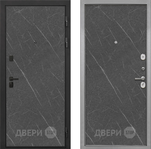Дверь Интекрон (INTECRON) Профит Black Гранит Лава Оникс Гладкая Гранит лава оникс в Серпухове