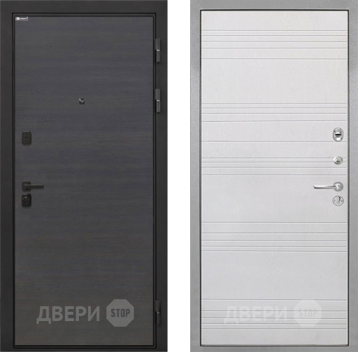 Дверь Интекрон (INTECRON) Профит Black Эковенге ФЛ-316 Белый ясень в Серпухове
