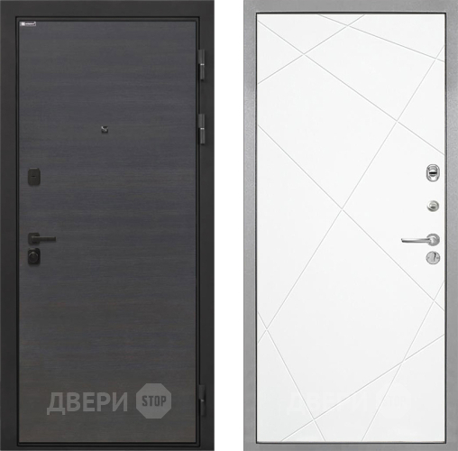 Дверь Интекрон (INTECRON) Профит Black Эковенге Лучи-М Софт милк в Серпухове