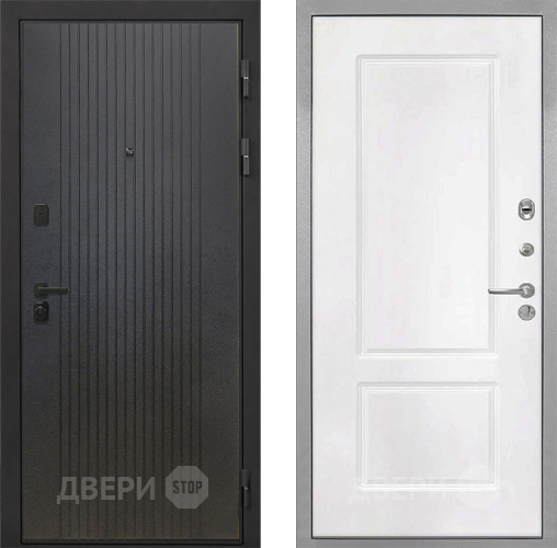 Дверь Интекрон (INTECRON) Профит Black ФЛ-295 КВ-2 Белый матовый в Серпухове