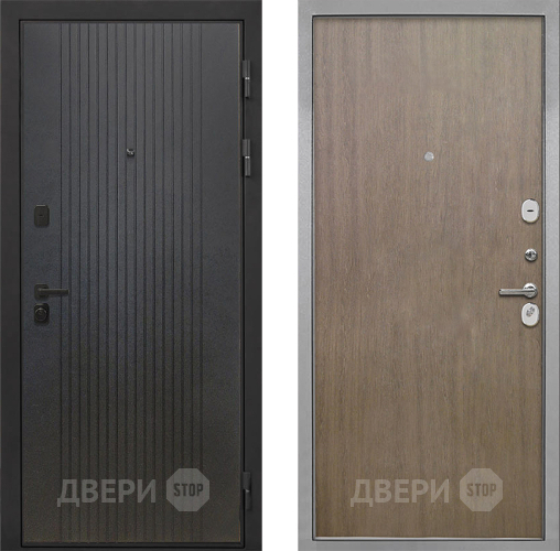Дверь Интекрон (INTECRON) Профит Black ФЛ-295 Гладкая шпон Венге коричневый в Серпухове