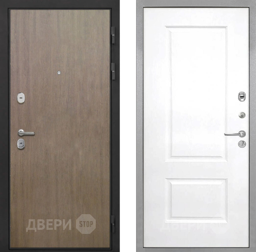 Дверь Интекрон (INTECRON) Гектор Венге Коричневый Альба Роял Вуд белый в Серпухове