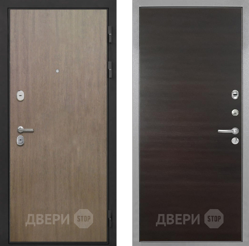 Дверь Интекрон (INTECRON) Гектор Венге Коричневый Гладкая Эковенге поперечный в Серпухове