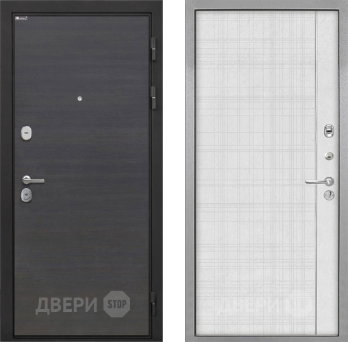 Входная металлическая Дверь Интекрон (INTECRON) Гектор Эковенге В-07 с молдингом Лофт белый в Серпухове