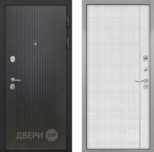 Дверь Интекрон (INTECRON) Гектор ФЛ-295 В-07 с молдингом Лофт белый в Серпухове