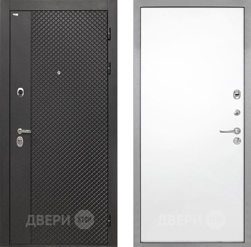 Дверь Интекрон (INTECRON) Олимпия Black 4К Гладкая Силк Сноу в Серпухове