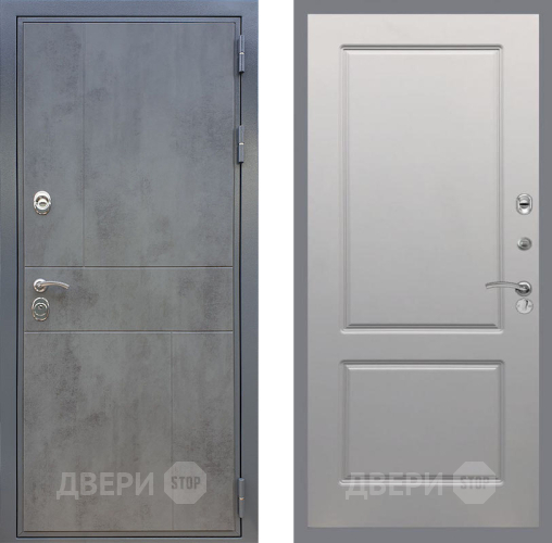 Дверь Рекс (REX) ФЛ-290 FL-117 Грей софт в Серпухове