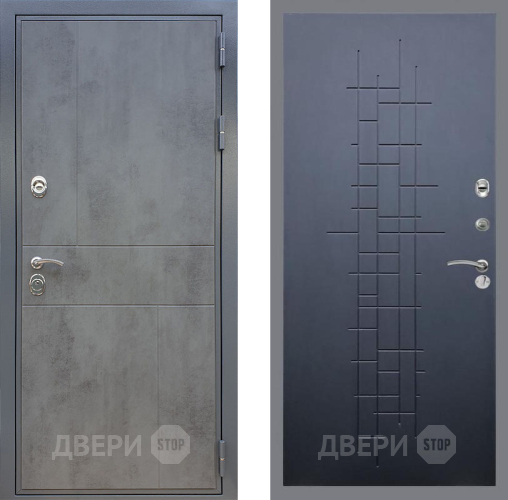 Входная металлическая Дверь Рекс (REX) ФЛ-290 FL-289 Ясень черный в Серпухове