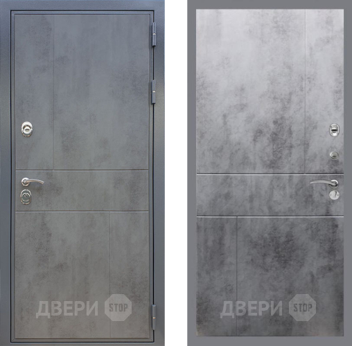 Дверь Рекс (REX) ФЛ-290 FL-290 Бетон темный в Серпухове