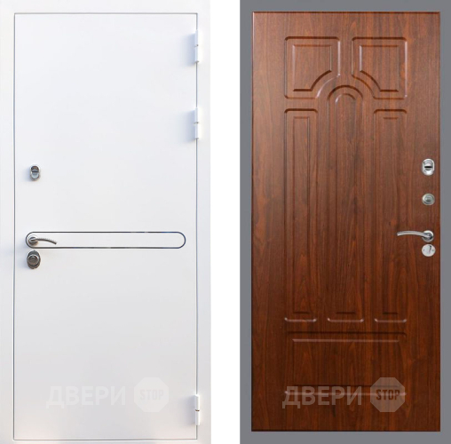 Входная металлическая Дверь Рекс (REX) 27 FL-58 Морёная берёза в Серпухове