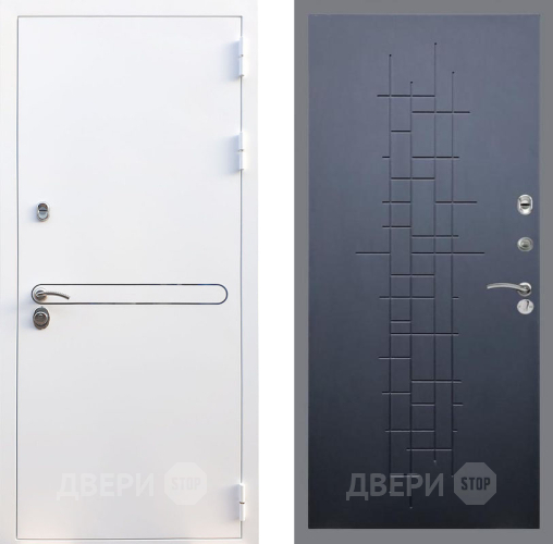 Входная металлическая Дверь Рекс (REX) 27 FL-289 Ясень черный в Серпухове
