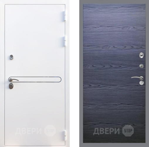 Дверь Рекс (REX) 27 GL Дуб тангенальный черный в Серпухове