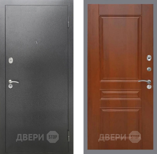 Дверь Рекс (REX) 2А Серебро Антик FL-243 Итальянский орех в Серпухове
