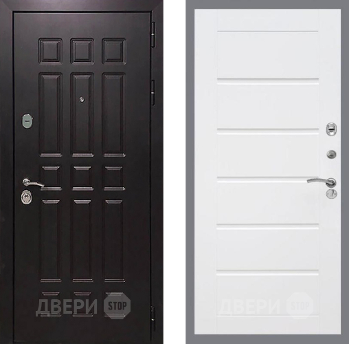 Дверь Рекс (REX) 8 Сити Белый ясень в Серпухове