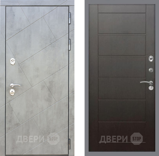 Входная металлическая Дверь Рекс (REX) 22 Сити Венге в Серпухове