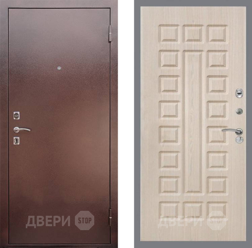 Входная металлическая Дверь Рекс (REX) 1 FL-183 Беленый дуб в Серпухове