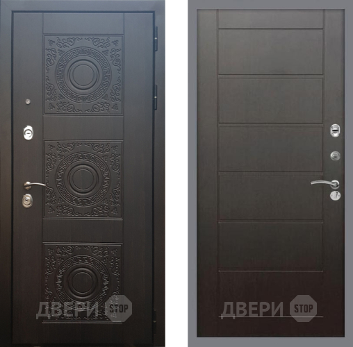 Входная металлическая Дверь Рекс (REX) 10 Сити Венге в Серпухове