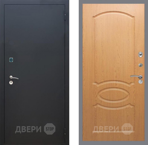 Дверь Рекс (REX) 1A Черный Муар FL-128 Дуб в Серпухове