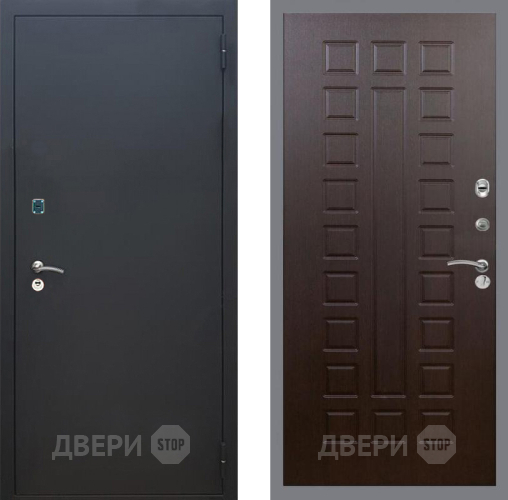 Дверь Рекс (REX) 1A Черный Муар FL-183 Венге в Серпухове