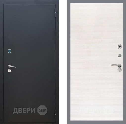 Входная металлическая Дверь Рекс (REX) 1A Черный Муар GL Акация в Серпухове