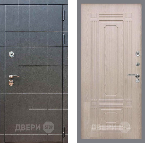 Входная металлическая Дверь Рекс (REX) 21 FL-2 Беленый дуб в Серпухове