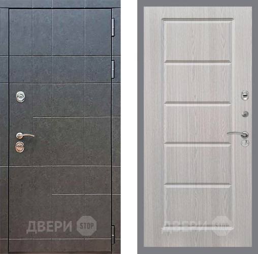 Входная металлическая Дверь Рекс (REX) 21 FL-39 Беленый дуб в Серпухове