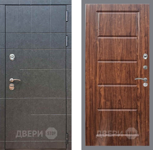 Дверь Рекс (REX) 21 FL-39 орех тисненый в Серпухове