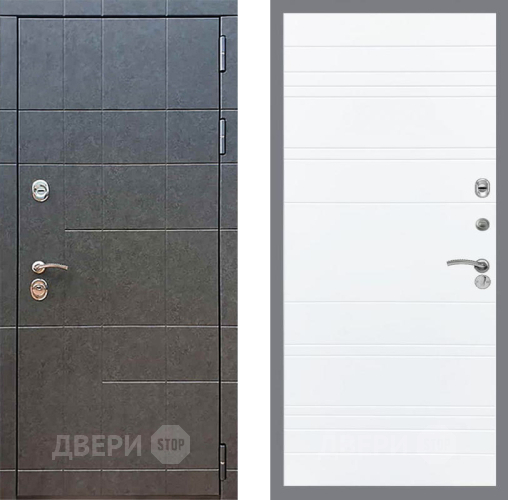 Дверь Рекс (REX) 21 Line Силк Сноу в Серпухове