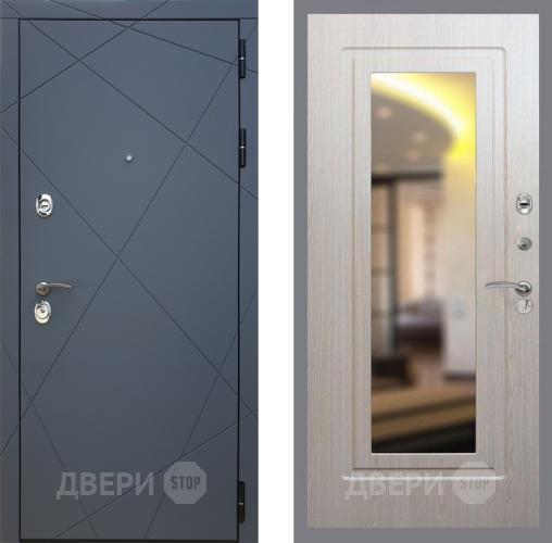Дверь Рекс (REX) 13 Силк Титан FLZ-120 Беленый дуб в Серпухове