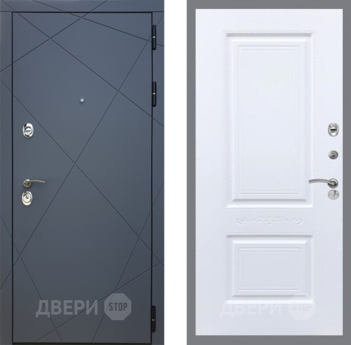 Дверь Рекс (REX) 13 Силк Титан Смальта Силк Сноу в Серпухове
