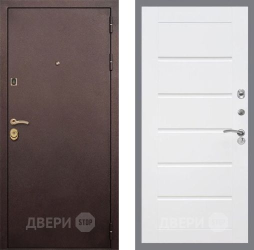 Дверь Рекс (REX) Лайт 3К Сити Белый ясень в Серпухове
