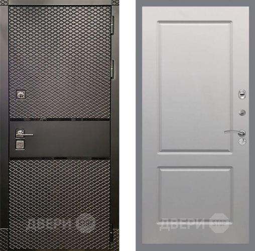 Дверь Рекс (REX) 15 Черный Кварц FL-117 Грей софт в Серпухове