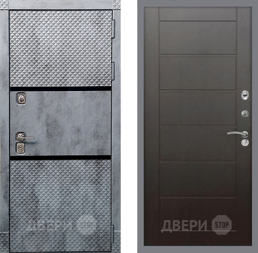 Дверь Рекс (REX) 15 Бетон Темный Сити Венге в Серпухове