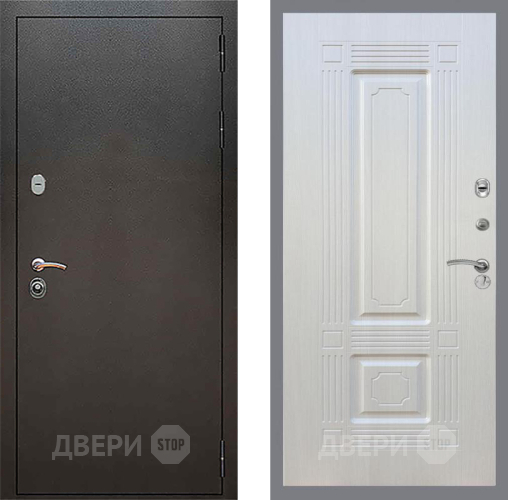 Дверь Рекс (REX) 5 Серебро Антик FL-2 Лиственница беж в Серпухове