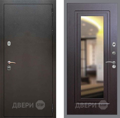 Дверь Рекс (REX) 5 Серебро Антик FLZ-120 Венге в Серпухове