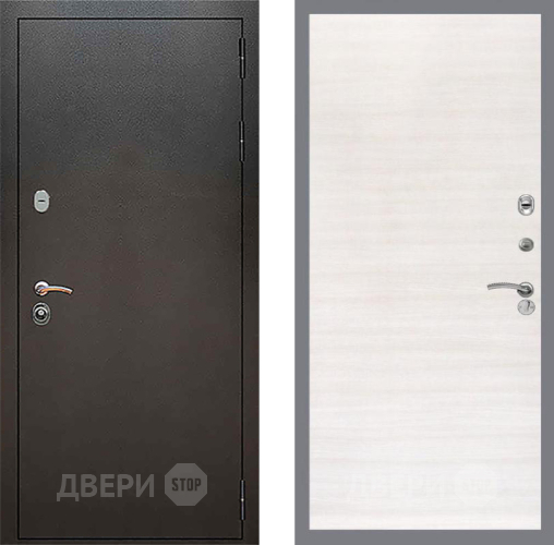 Входная металлическая Дверь Рекс (REX) 5 Серебро Антик GL Акация в Серпухове