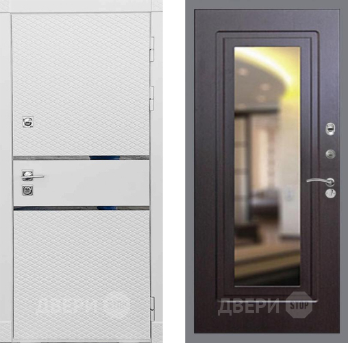 Дверь Рекс (REX) 15 Силк Сноу FLZ-120 Венге в Серпухове