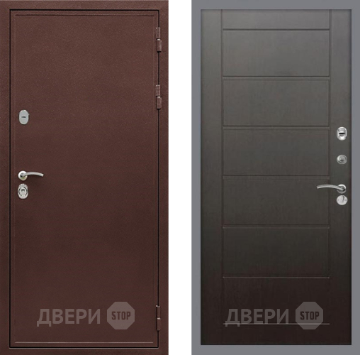Входная металлическая Дверь Рекс (REX) 5А Сити Венге в Серпухове