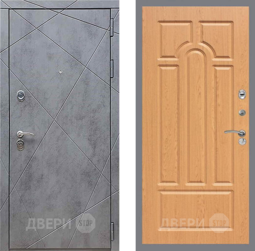 Дверь Рекс (REX) 13 Бетон Темный FL-58 Дуб в Серпухове