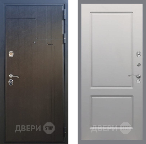 Входная металлическая Дверь Рекс (REX) Премиум-246 FL-117 Грей софт в Серпухове