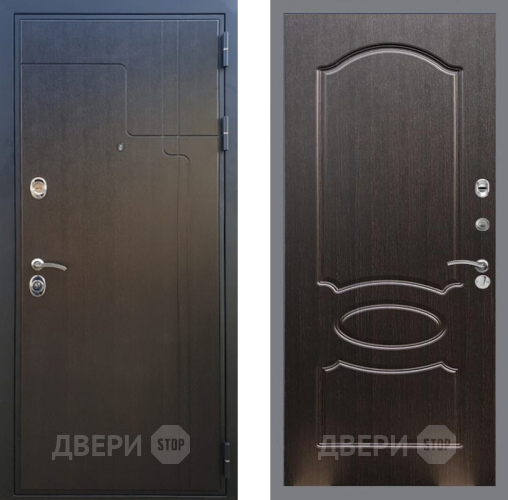 Входная металлическая Дверь Рекс (REX) Премиум-246 FL-128 Венге светлый в Серпухове