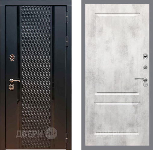 Входная металлическая Дверь Рекс (REX) 25 FL-117 Бетон светлый в Серпухове