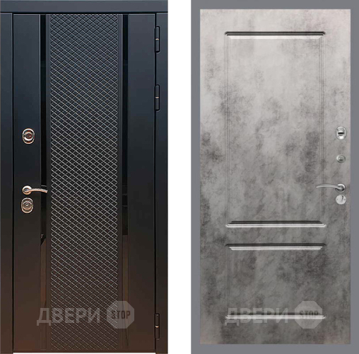 Дверь Рекс (REX) 25 FL-117 Бетон темный в Серпухове