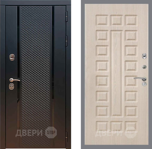 Входная металлическая Дверь Рекс (REX) 25 FL-183 Беленый дуб в Серпухове