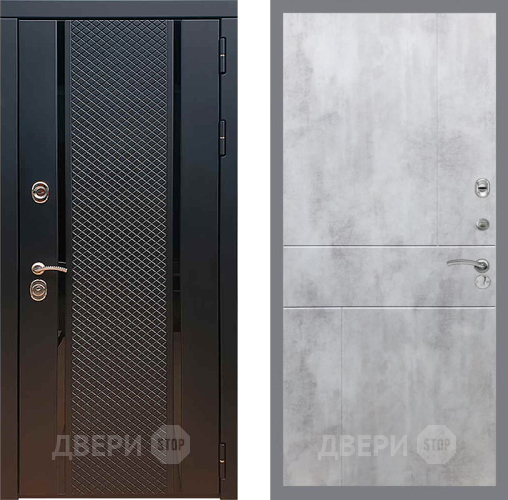 Дверь Рекс (REX) 25 FL-290 Бетон светлый в Серпухове