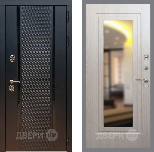 Входная металлическая Дверь Рекс (REX) 25 FLZ-120 Беленый дуб в Серпухове