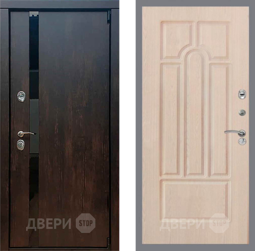 Входная металлическая Дверь Рекс (REX) 26 FL-58 Беленый дуб в Серпухове